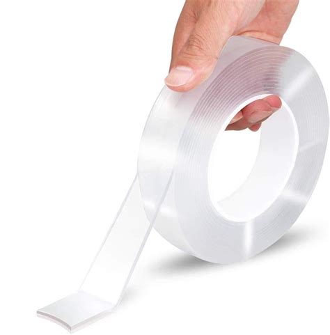 Up To 40% OFF Double-Sided Tape, Flat Strips are So Easy to Use- No Curl, Qty 60, 1" Wide x 12" Long, 60 Feet Total