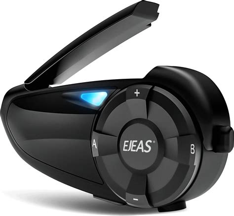 Limited EJEAS Q7 Motorcycle Bluetooth Intercom with FM Radio, Helmet Bluetooth Headset Communication System with Noise Cancellation,Snowmobile Communication Systems Up to 7 Riders/IP65 Waterproof/3D Sound