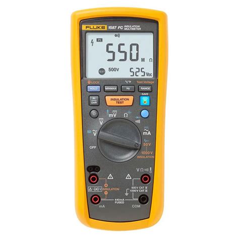 Fluke - Fluke-1587 FC Fluke 1587 FC 2-In-1 Insulation Multimeter