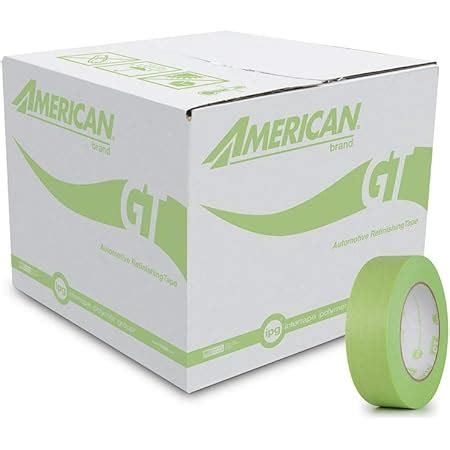 IPG American Automotive GT Masking Tape, Light Green, .70" x 60 yd, (48-Pack)