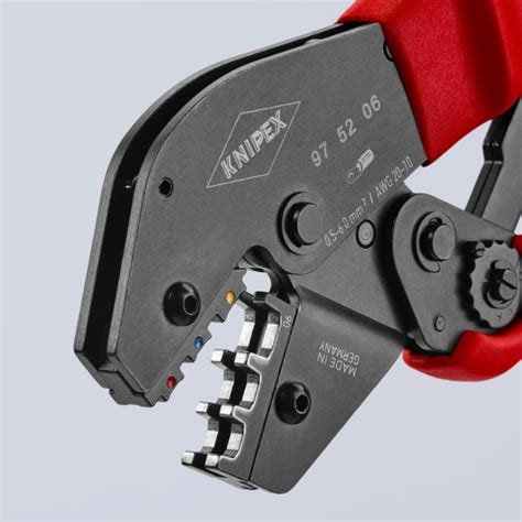 KNIPEX Tools - Crimping Pliers, 3 Position Contact (975206)