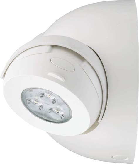 Lithonia Lighting ELM6L UVOLT LTP SDRT Emergency Sign, White