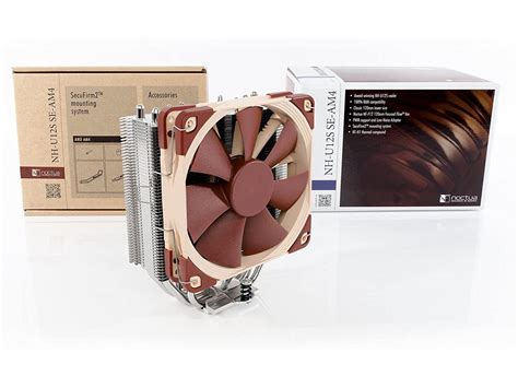 Noctua NH-U12S SE-AM4, Premium CPU Cooler for AMD AM4 (Brown)