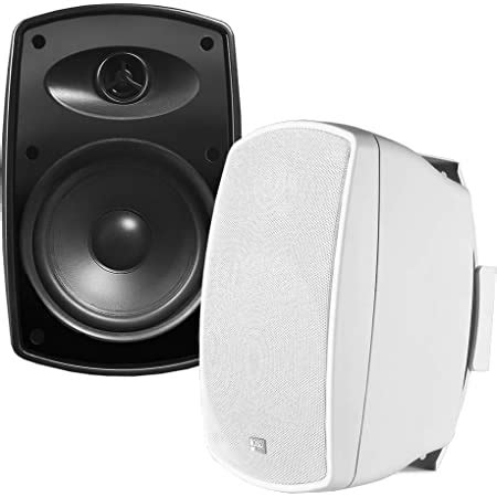 Cheapest 🛒 OSD Audio Patio Pro Speaker 5.25" Indoor Outdoor IP65 Composite Cabinet Black Pair AP525