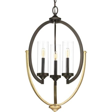 Exclusive Progress Lighting P400024-020 Evoke Chandeliers, Antique Bronze