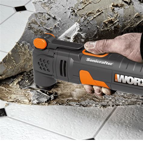 WORX WX679L.2 3A Sonicrafter Oscillating Multi Tool with 70 Accessories